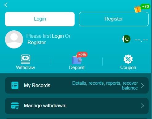 666c deposit and withdraw